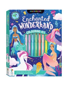 Hinkler Kaleidoscope Enchanted Wonderland Colouring Kit