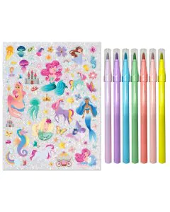 Hinkler Kaleidoscope Enchanted Wonderland Colouring Kit