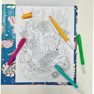 Hinkler Kaleidoscope Colouring Erasables Ocean Wonders