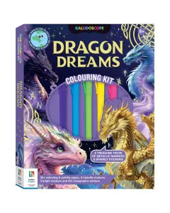 Hinkler Kaleidoscope Dragon Dreams Colouring Kit