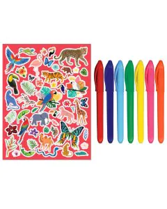 Hinkler Kaleidoscope Vibrant Nature Colouring Kit