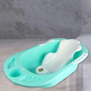 R for Rabbit Kiddie Kingdom Splash Bath Tub With Seat Sling Green BTKKSGG03