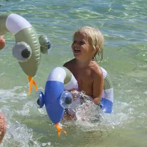 Sunny Life Kids Inflatable Noodle Into The Wild Multi (Set Of 2) S41KNSNK