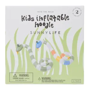 Sunny Life Kids Inflatable Noodle Into The Wild Multi (Set Of 2) S41KNSNK