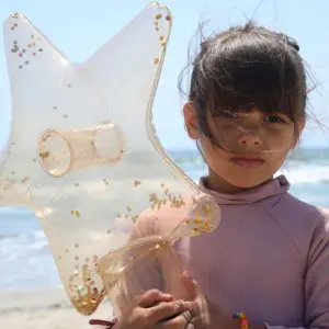 Sunny Life Kids Inflatable Star Wand Princess Swan Gold (Set Of 2) S41INSWN