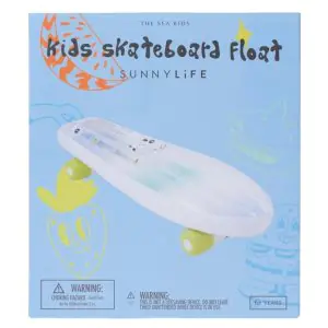 Sunny Life Kids Skateboard Float The Sea Kids Blue-Lime S41SKASK