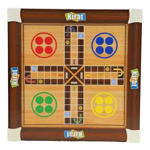 Kirat Wooden Chess and Ludo Set