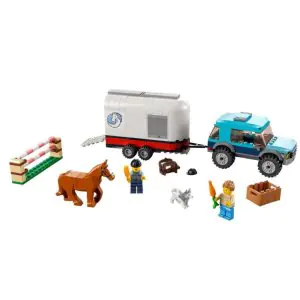Lego City Horse Transporter Blocks Kit 60327
