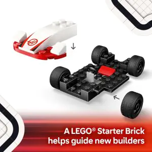 Lego City F1 Williams Racing & Haas F1 Race Car 60464 (92 Pieces)