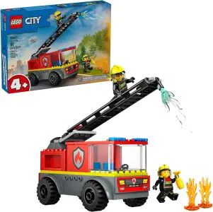 Lego City Fire Ladder Truck 60463 (82 Pieces)