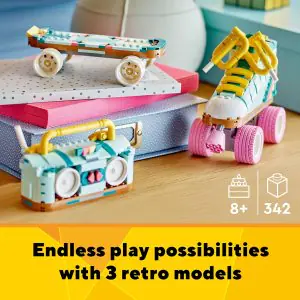 Lego Creator Retro Roller Skate 3in1 Toy 31148 (342 Pieces)