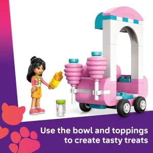 Lego Friends Cotton Candy Stand and Scooter 42643 (110 Pieces)