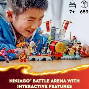 Lego Ninjago Tournament Battle Arena Playset 71818 (659 Pieces)