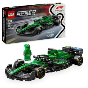 Lego Speed Champions Aston Martin Aramco F1 AMR24 Race Car 77245 (269 Pieces)