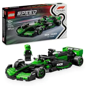 Lego Speed Champions Kick Sauber F1 Team C44 Race Car 77247 (259 Pieces)