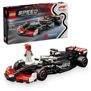 Lego Speed Champions MoneyGram Haas F1 Team VF-24 Race Car 77250 (242 Pieces)