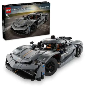 Lego Technic Koenigsegg Jesko Absolut Gray Hypercar 42173 (801 Pieces)