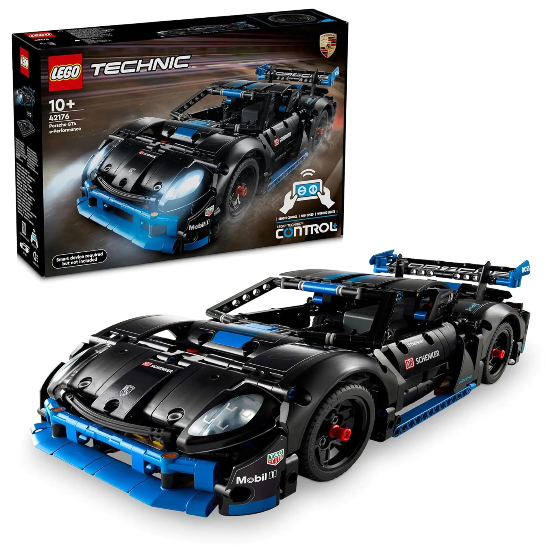 Lego Technic Porsche GT4 E-Performance Race Car 42176 (834 Pieces