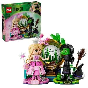 Lego Wicked Elphaba & Glinda Figures Fantasy Toy Construction Playset 75682 (558 Pieces)