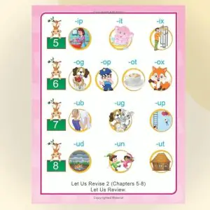 Dreamland Learn with Phonics Short Vowel Sounds Book-2