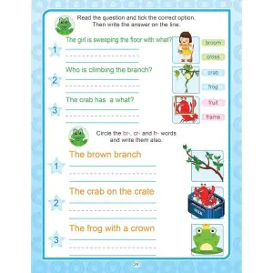 Dreamland Learn with Phonics Double Letter Consonant Sounds Book-4
