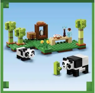 Lego Minecraft The Panda Haven 21245 (553 Pieces)