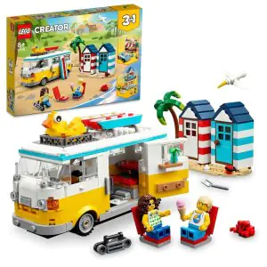 Lego Creator 3-in-1 Beach Camper Van 31138 (556 Pieces)
