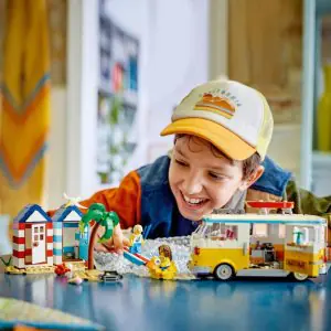 Lego Creator 3-in-1 Beach Camper Van 31138 (556 Pieces)
