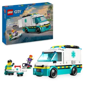 Lego City Emergency Ambulance Truck 60451 (184 Pieces)