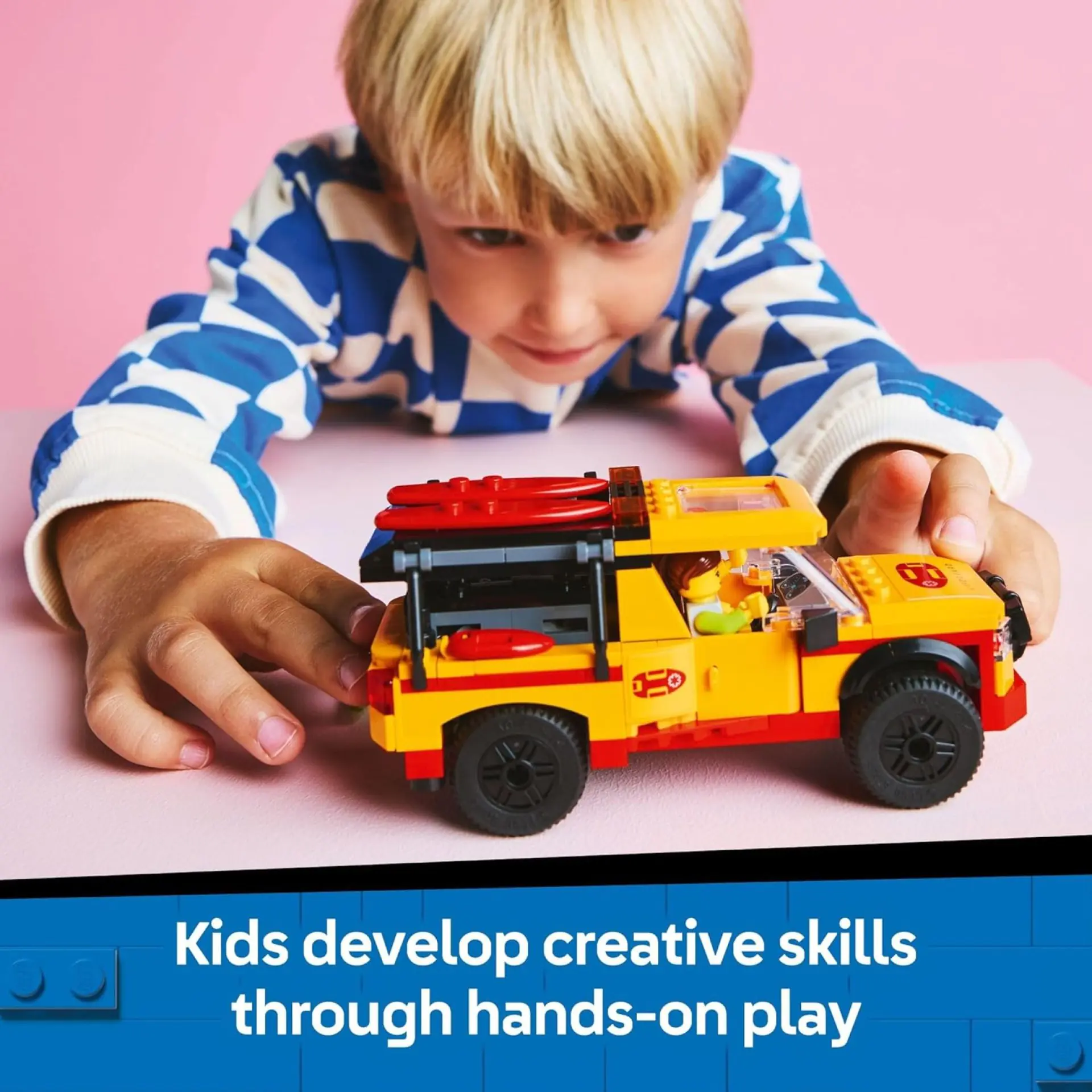 Lego City Lifeguard Beach Rescue Truck 60453 (214 Pieces) - Best Gifts for  Kids