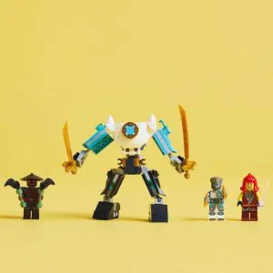 Lego Ninjago Dragons Rising Zane's Battle Suit Mech 71827 (92 Pieces)