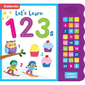 North Parade Let's Learn 123 Sound Book