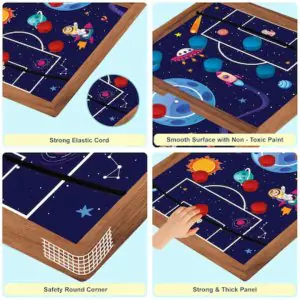 Little Berry 3in1 String Hockey Table Board Games - Space Adventure