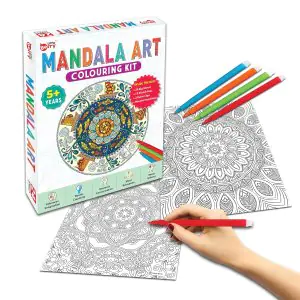 Little Berry Mandala Art Colouring Kit
