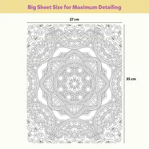 Little Berry Mandala Art Colouring Kit