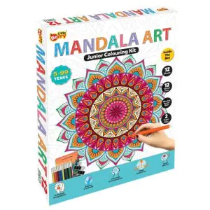 Little Berry Mandala Art Junior Colouring Kit