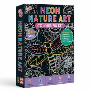 Little Berry Neon Nature Art Colouring Kit