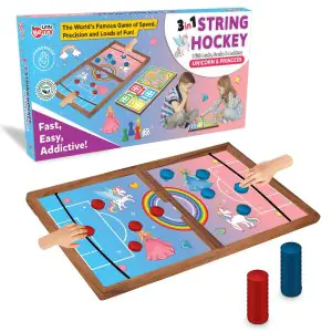 Little Berry String Hockey Table Board Games Unicorn & Princess