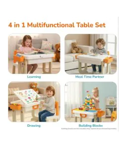 R for Rabbit Little Genius Learner Study Table Set FNLGLBM02