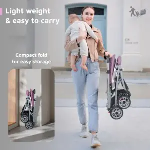 R for Rabbit Lollipop Lite Stroller Purple STLPPG2