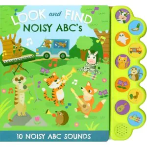 Page Publications Look and Find Noisy ABC`s Sound Book