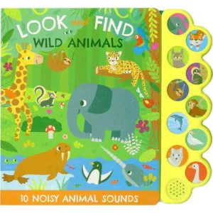 Page Publication Look and Find Wild Animals Sound Book