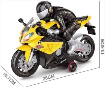 Lumo Race 1:20 Remote Control Top - Model S1000 - Yellow