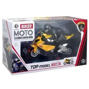Lumo Race 1:20 Remote Control Top - Model S1000 - Yellow