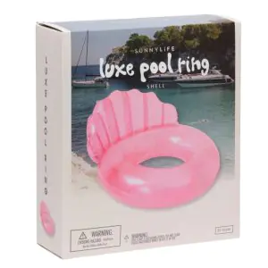 Sunny Life Luxe Pool Ring Shell Bubblegum S3LPOLGS