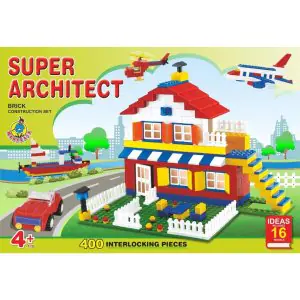 Maharaja Super Architect Building Construction Blocks Set (400 Pieces)