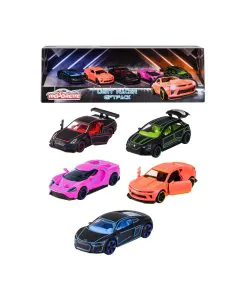 Majorette Light Racer Toy Car Set