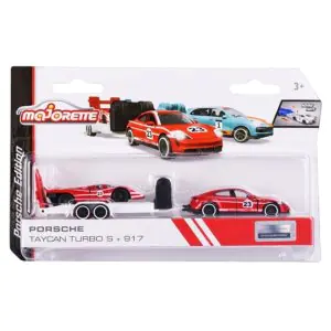 Majorette Porsche Taycan Turbo S + 917