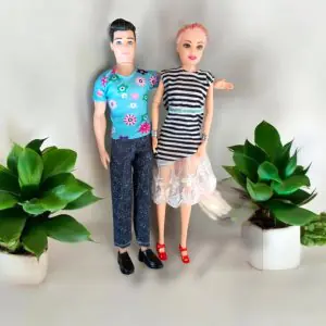 Manku Fashion Series Family Doll Set
