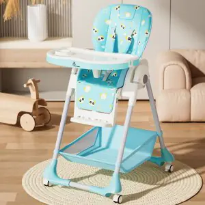 R for Rabbit Marshmallow Lite Baby Feeding High Chair Green HCMMG01